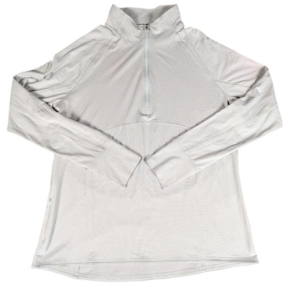 Puma Other - Puma Enjoy Golf Quarter Zip Pullover Light Gray Long Sleeve Mock Neck Top L